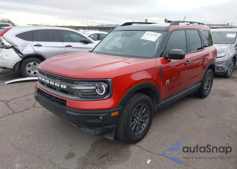 2023 Ford Bronco Sport Big Bend from USA, damaged, VIN 3FMCR9B66PRD53101